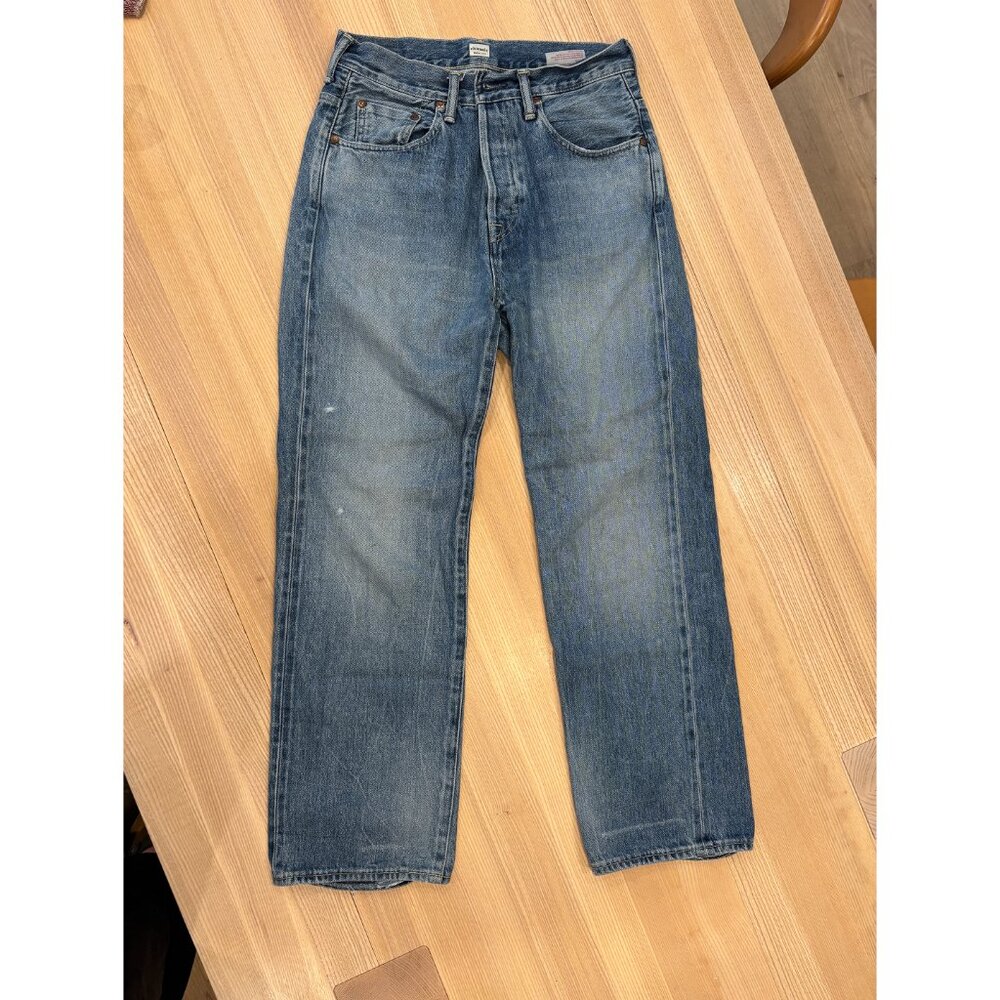 CHIMALA Unisex Selvedge Denim Straight Cut Used Medium 28